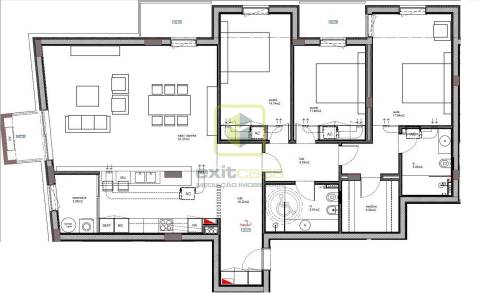 Apartamento T3 em São Bernardo