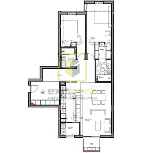 Apartamento T2 em São Bernardo