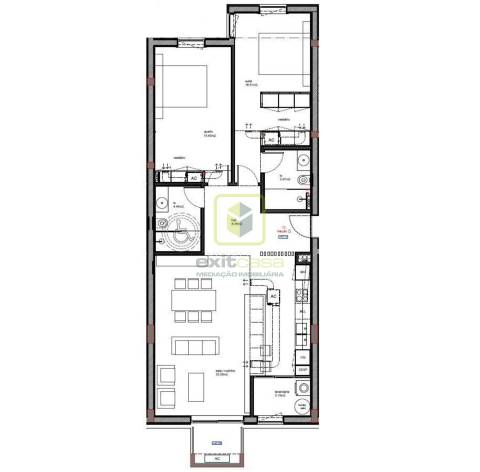 Apartamento T2 em São Bernardo