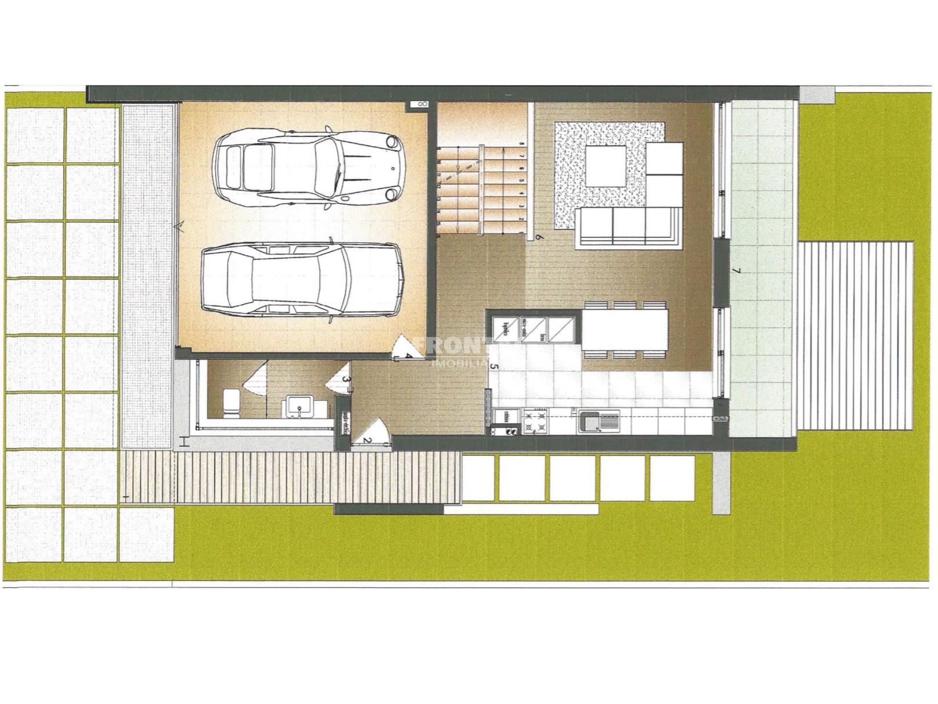 Terreno com projeto aprovado para Moradia T4 - 3 Frentes | Coronado, Trofa