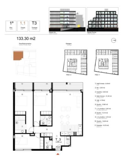 Apartamento T3 no PrestigeLiving Costa Cabral – Excelentes Áreas e Localização Privilegiada