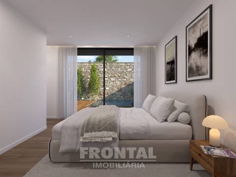 Terreno com Projeto (Moradia Moderna + Piscina) | Vilar de Mouros, Caminha, Viana Do Castelo