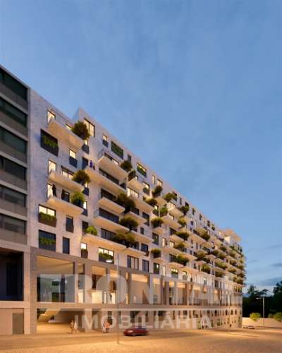 T1 - Terraço com 39,50m2, panorâmico, com cobertura.