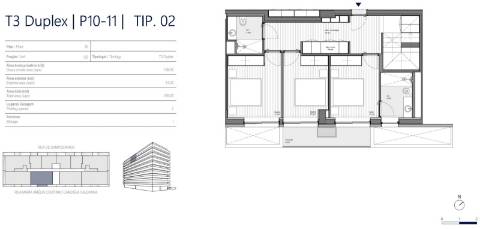 Apartamento T3 DUPLEX PENTHOUSE, Porto, Matosinhos
