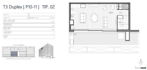 Apartamento T3 DUPLEX PENTHOUSE, Porto, Matosinhos