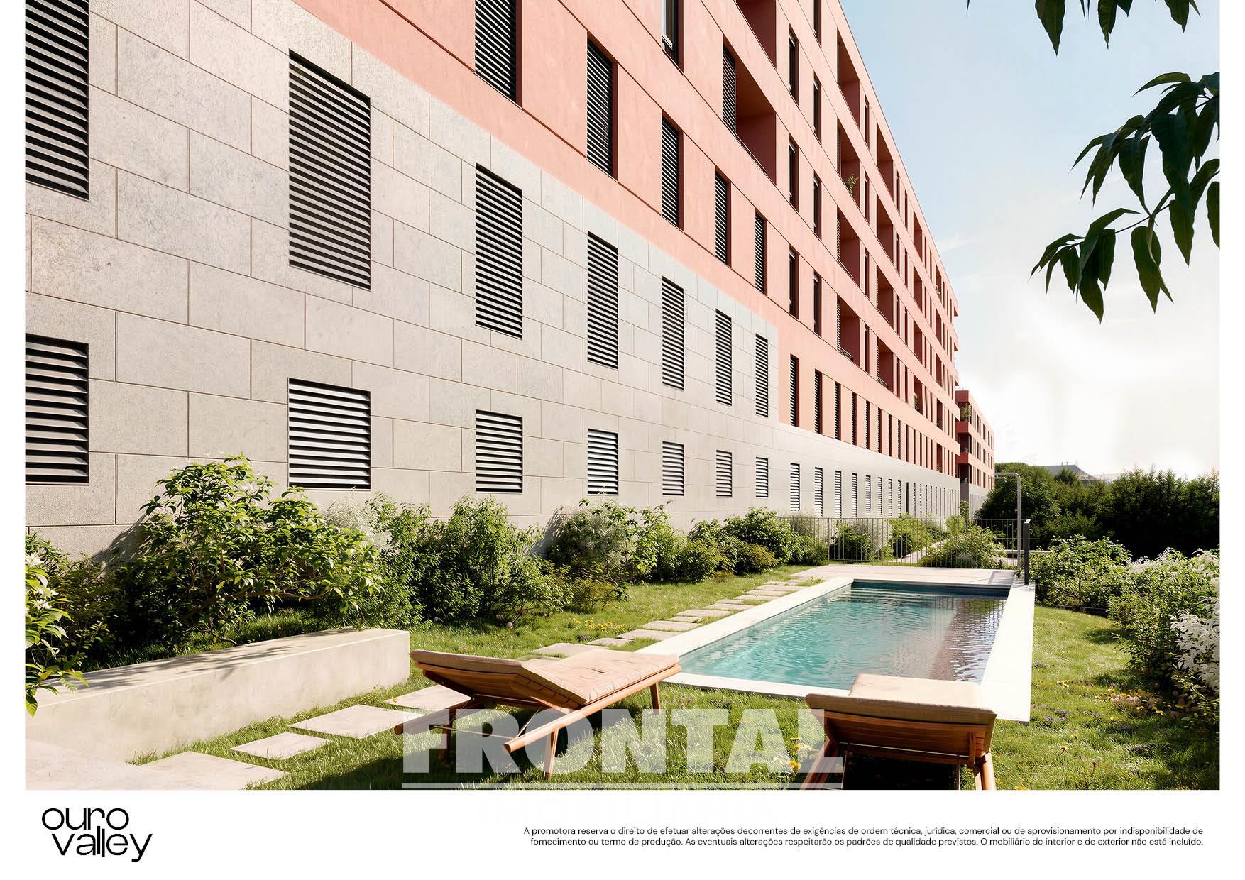 Apartamento T3 com Varanda e Garagem, no condomínio Ouro Valley