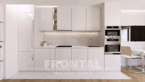 Apartamento T0 com Varanda | Condomínio Privado com Conceito Contemporâneo