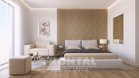 Apartamento T0 com Varanda | Condomínio Privado com Conceito Contemporâneo