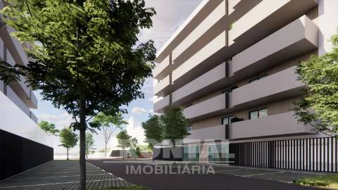 Apartamento T1 com Varanda | Condomínio Privado com Conceito Contemporâneo