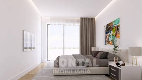 Apartamento T1 com Varanda | Condomínio Privado com Conceito Contemporâneo