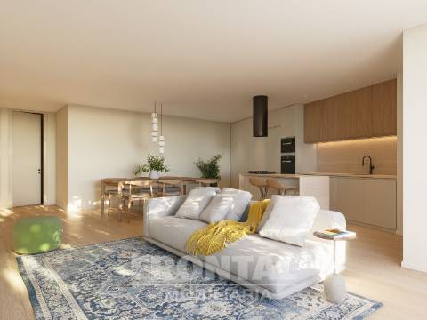 Apartamento T1 com Varanda e Piscina | Condomínio Privado com Conceito Contemporâneo