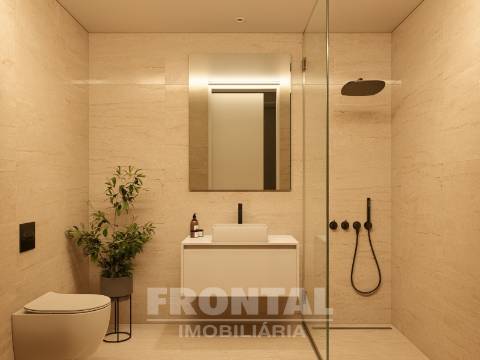Apartamento T1 com Varanda e Piscina | Condomínio Privado com Conceito Contemporâneo