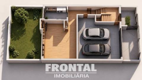 Moradia T3 em Fase Final de Construção | Arquitetura Contemporânea e Jardim Privativo
