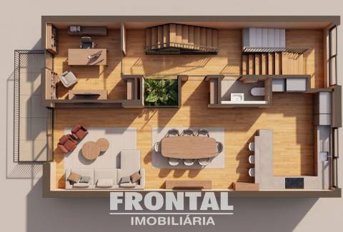 Moradia T3 em Fase Final de Construção | Arquitetura Contemporânea e Jardim Privativo