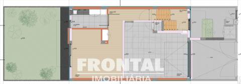 Moradia T3 em Fase Final de Construção | Arquitetura Contemporânea e Jardim Privativo