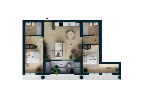 Apartamento T2 na Maia, Porto