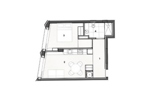 Apartamento T1 NOVO em Paranhos, Porto