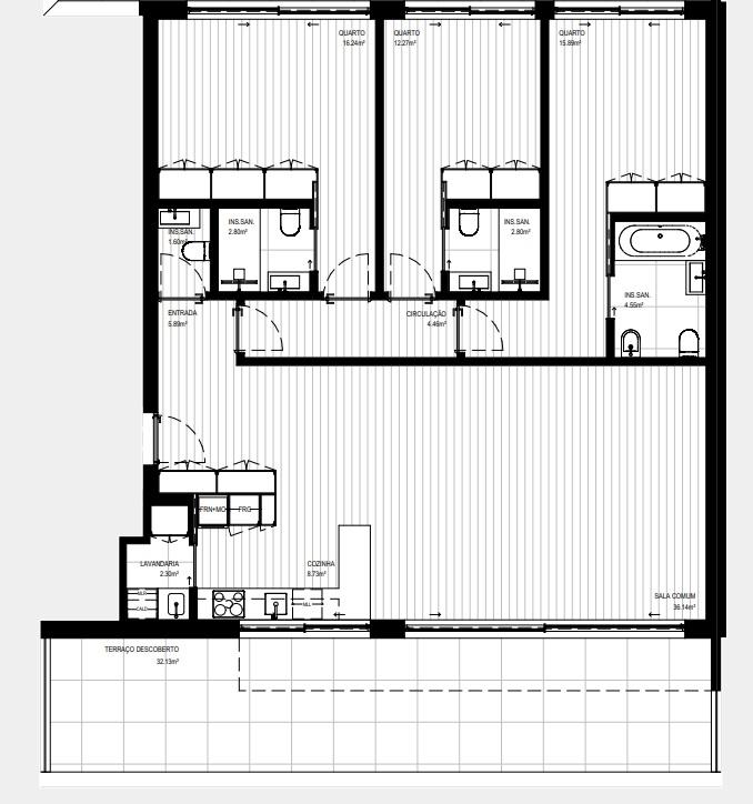 Apartamento T3 Venda em Rebordosa,Paredes