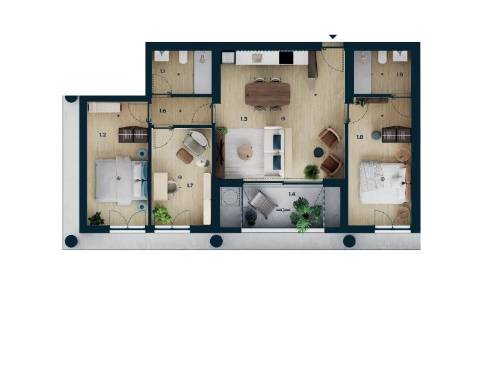 Apartamento T3 na Maia, Porto
