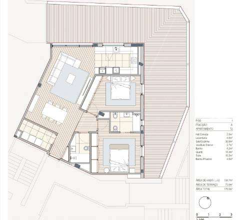 Apartamentos T2 com Terraços nas Antas – Porto