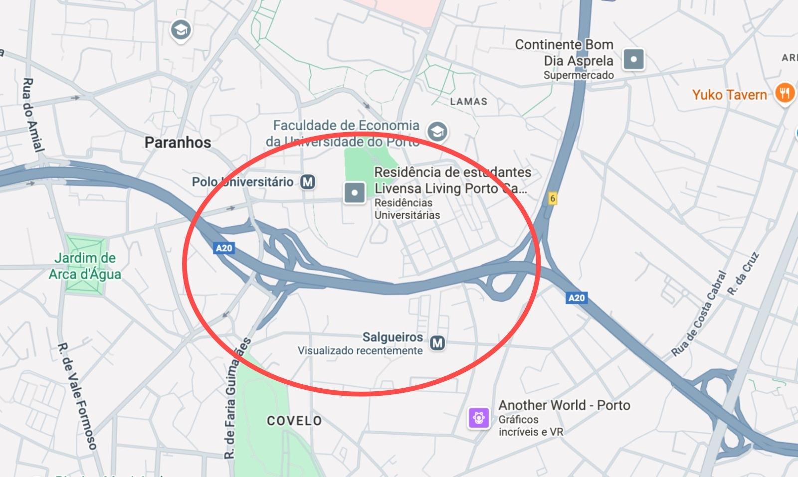 Espaço Habitacional para Arrendamento | Junto ao Metro de Salgueiros e Polo Universitário, Paranhos