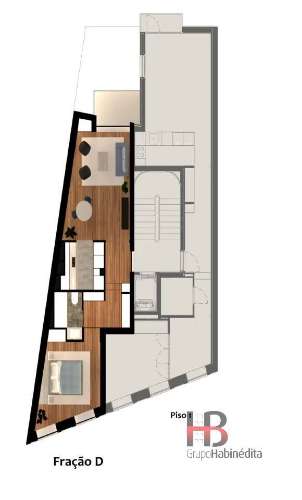 Apartamento T1 Venda em Cedofeita, Santo Ildefonso, Sé, Miragaia, São Nicolau e Vitória,Porto