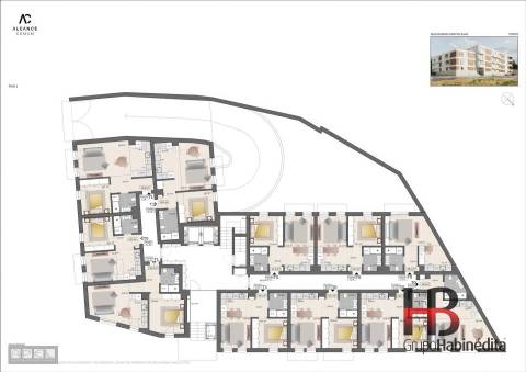 Apartamentos no Polo Universitário em Paranhos junto ao metro, T1 e T0.
