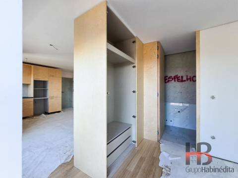 Apartamento T1 com terraço em Matosinhos. NOVA CONSTRUÇÃO.