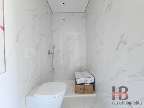 Apartamento T1 com terraço em Matosinhos. NOVA CONSTRUÇÃO.