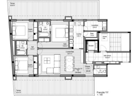 Apartamento T3 Venda em Silvalde,Espinho
