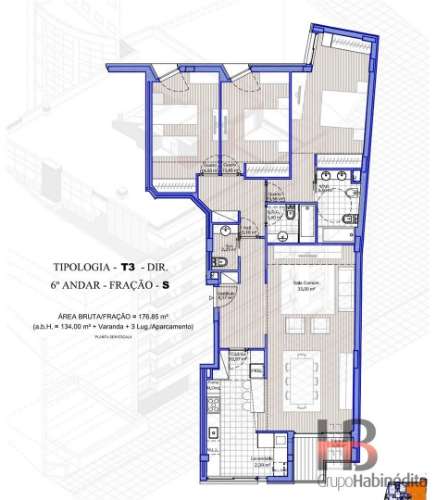 Apartamento T3 Venda em Cidade da Maia,Maia
