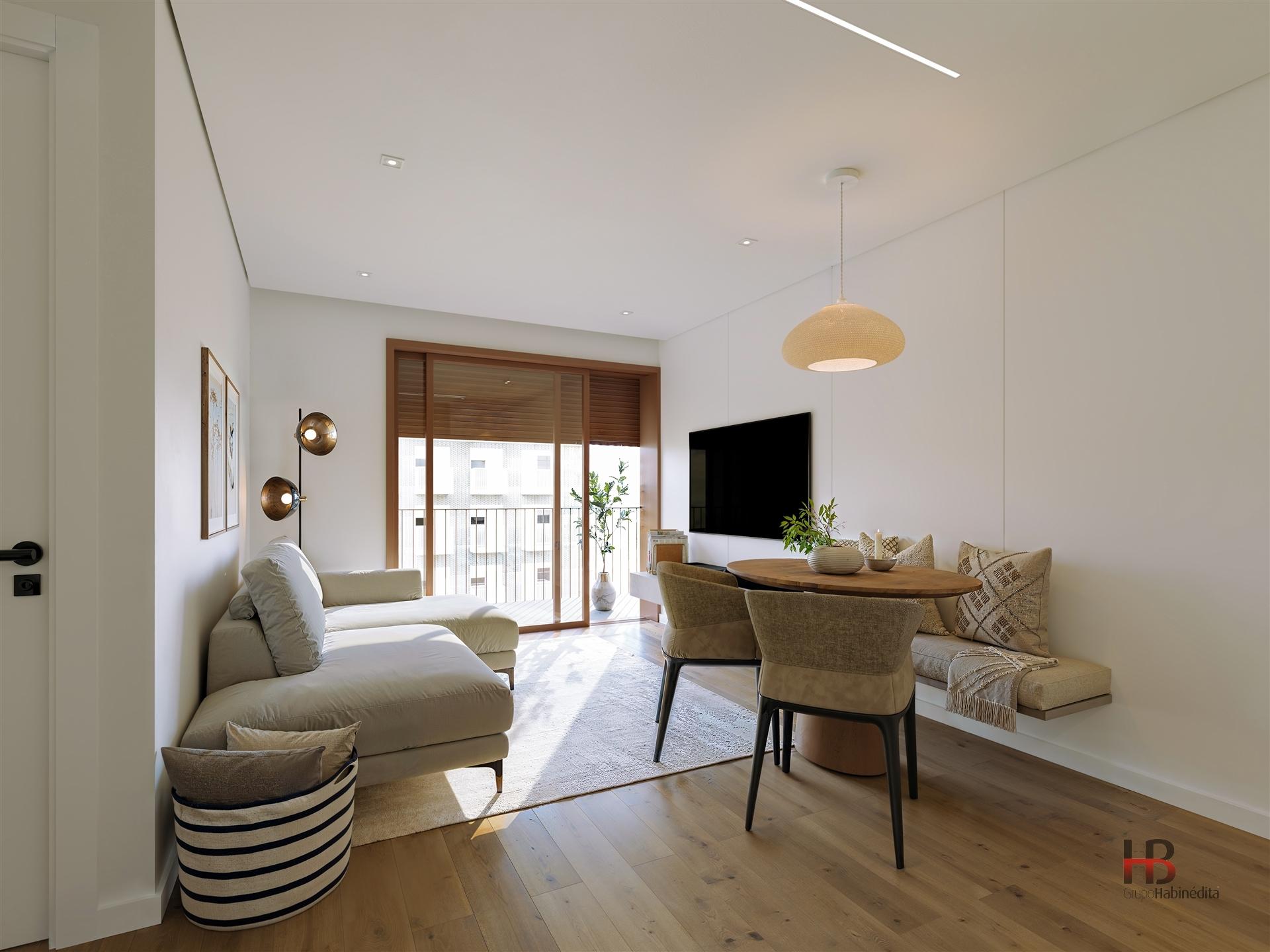 Apartamentos T1+1 Novos em Matosinhos Sul - Junto à Praia e Metro