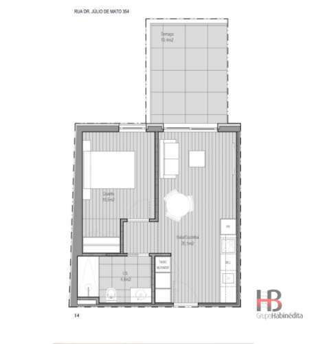 Apartamento T1 Venda em Paranhos,Porto
