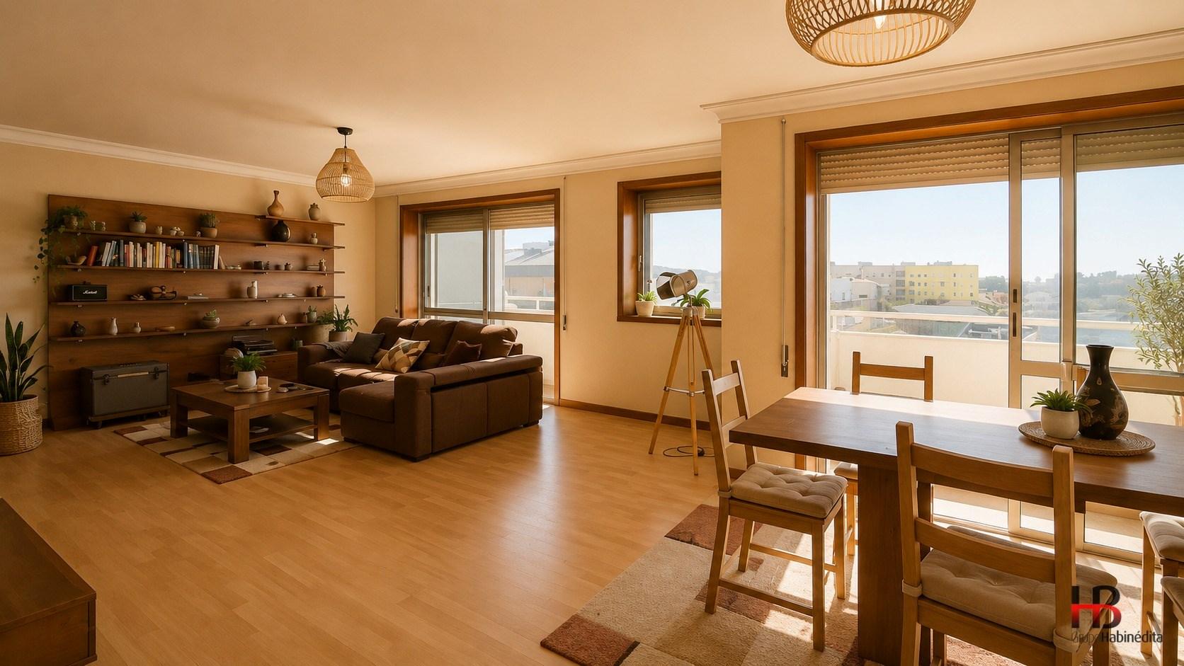 Penthouse T3 com Terraço e Box Dupla | Leça do Balio