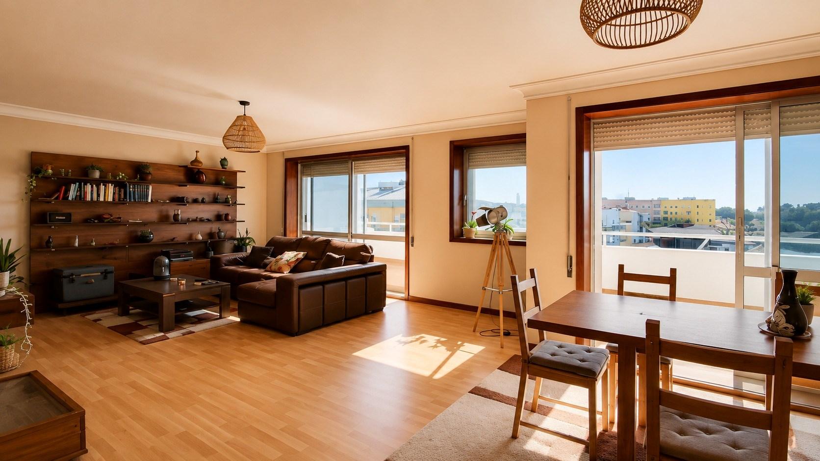 Penthouse T3 com Terraço e Box Dupla | Leça do Balio