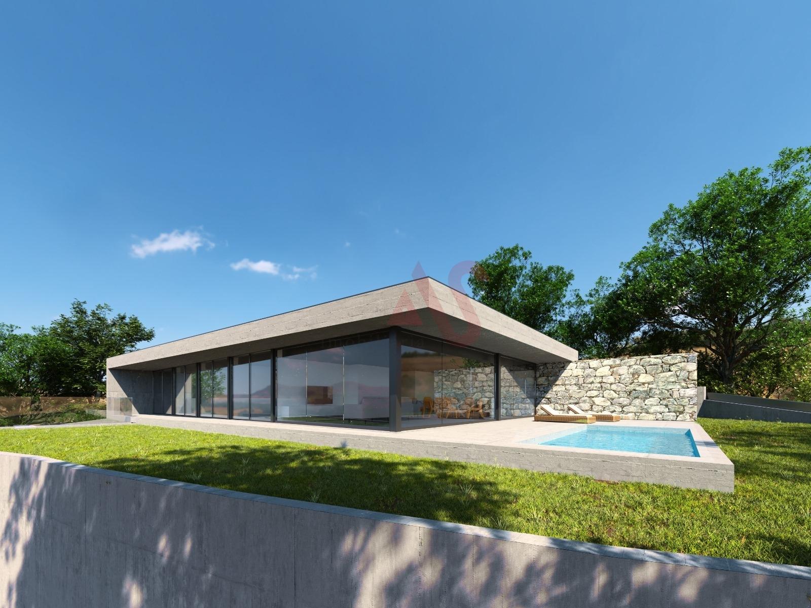 Moradia de Luxo T4 com Piscina em Nogueiró e Tenões - Braga