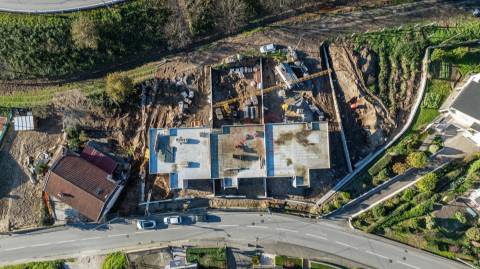 Moradia T3 em Banda em construção em Antime, Fafe