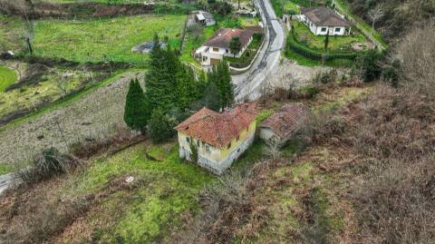 Moradia para Restauro com Terreno com 3.512 m² em Pombeiro de Ribavizela, Felgueiras