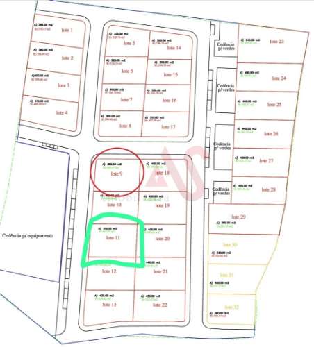 Terreno para Construção com 410 m² – Tavagueira, Guia (Albufeira)