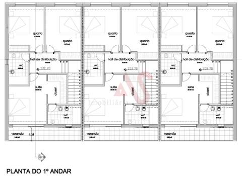 Moradia T3 de Gaveto em construção - Ordem, Lousada