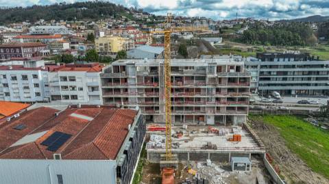 Apartamento T2 em construção no empreendimento Vila Mauri em Felgueiras