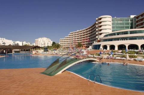 Apartamento T1 inserido no hotel Paraíso de Albufeira.