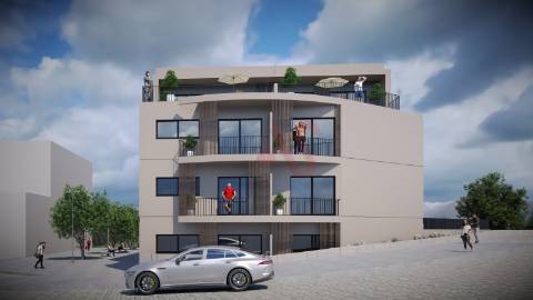 Apartamento T2 em construção no Edifício Louzada no Centro da Vila de Lousada