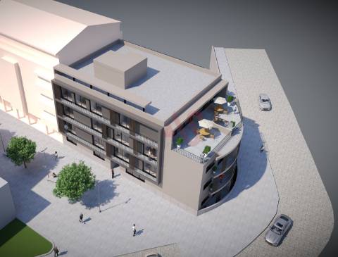 Apartamento T2 em construção no Edifício Louzada no Centro da Vila de Lousada