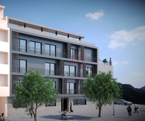 Apartamento T2+ 1 em construção no Edifício Louzada no Centro da Vila de Lousada