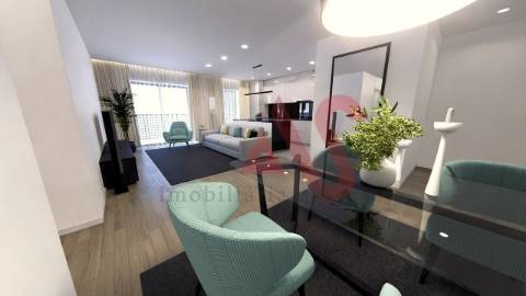 Apartamento T2 no Centro de Vizela com 2 Lugares de Garagem