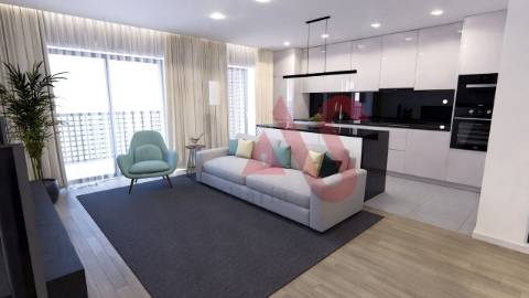 Apartamento T2 no Centro de Vizela com 2 Lugares de Garagem