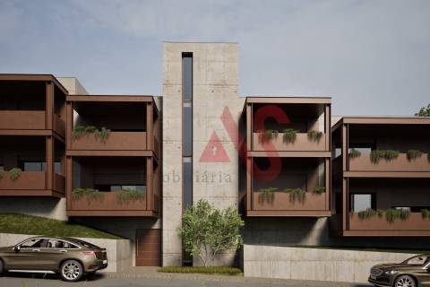 Apartamentos T2 novos com duas frentes desde 250.000€ em Infias, Vizela