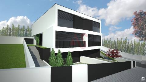 Terreno com Projeto Aprovado para a Construção de Duas Moradias – Moreira de Cónegos, Guimarães