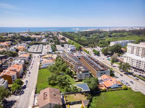 Apartamento T3, no empreendimento RAIZ, edifício JARDIM, na Av. da Boavista, Porto